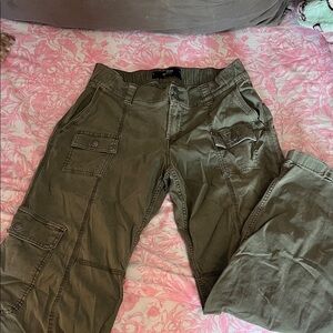 Hollister Olive Cargo Pants